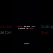YouTuber Who Teach Coding Shorts Viral Csstudent Bestteacher Cprogramming Python