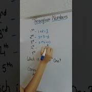 Triangular Numbers Shorts Maths Trending