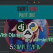 Create Your First Django View Django Project Management System With AdminLTE 3 Part 1 5