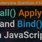 Call Apply And Bind Method In JavaScript JavaScript Tutorials In Hindi Interview Question 14