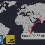 Make A SVG World Map To Tell The Time Of Every Country Html Css Javascript