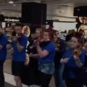 AFO Flashmob Ceilidh At Gatwick Airport