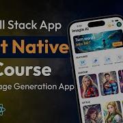 Build React Native App AI Image Editing App Expo Router Full Stack Course