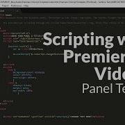 Scripting Panel File Structure Customizing Your First Template Free Template Provided