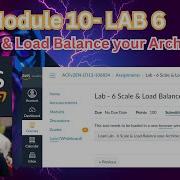AWS Cloud Foundation Module 10 LAB 6 Scale Load Balance Your Architecture