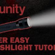 Unity Tutorial Beginner Flashlight Tutorial Using F To Toggle On Off
