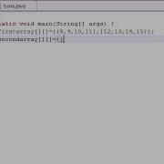 Java Programming Tutorial 33 Multidimensional Arrays Video Lecture Other Programming Videos F