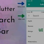 Flutter Search Bar Using SearchDelegate Class SaRocky