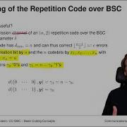 Lecture Channel Coding Graph Based Codes Chapter 2 Vid 9 Decoding Of Some Codes