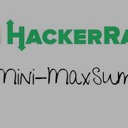 Mini MaxSum HackerRank Javascript