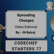 Spreading Charges Starters 77 CodeChef DCC NIT A