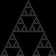 Sierpiński Triangle Zoom Loop Fractal Triangle