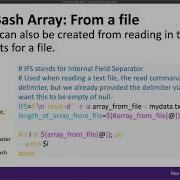 Bash Scripting Practice Part 4 Arrays