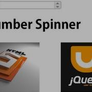 Number Spinners Numeric Steppers For Your Html Document 2
