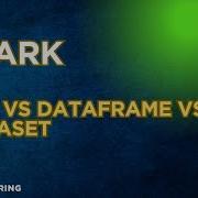 RDD Vs DataFrame Vs Dataset In Spark Key Differences Explained With Examples Data Engineering