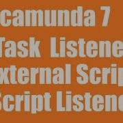 Camunda 7 Task Listener External Script