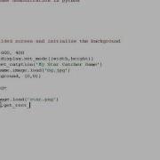 Python Pygame Lesson Star Catcher Part 1 Screen Background Images