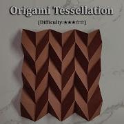DETAILED TUTORIAL Origami Miura Ori Tessellation Easy 6x6 Grid Fold