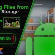 Loading Files From External Scoped Storage Android Studio Tutorial