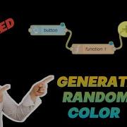 NodeRed Generate Random Colour Text Ui Node Red Dashboard