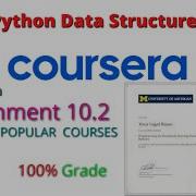 Python Data Structures Assignment 10 2 Solution Coursera Assignment 10 2 Python Data Structures