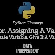 Присвоение переменной в Python установка значения