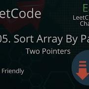 905 Sort Array By Parity Two Pointer JavaScript