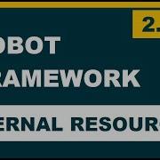 2 5 Robot Framework Selenium External Resources Resource Files