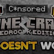 Minecraft Bedrock Is Not A Well Designed Game