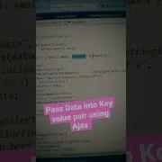 How To Pass Data Using Ajax CodewithND Codelover Code Ajax Jquery Codelover