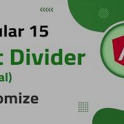 31 Mat Divider Vertical Customize In Angular 15 Angular Material Angular 15 Tutorial