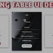 Pricing Table Using Only HTML CSS How To Make Pricing Table Pure CSS Tutorials