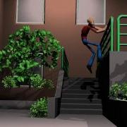 Parkour Animation Blocking Pass
