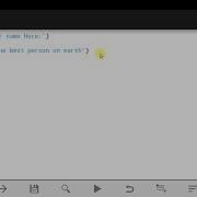 Qpython Tutorial 10 User Input