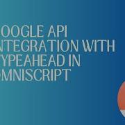 Address Search Made Easy With Typeahead And Google API
