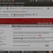 Blind String SQL Injection WebGoat Unisinos
