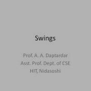 OOC MODULE 5 Swings Part 2