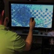 Large Graph Visualization With Graphviz And Kinect