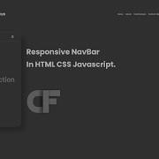 Creating A Responsive NavBar With Dark Mode Using HTML CSS And Javascript No Talking