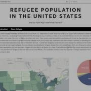 Interactive Visualization Of Refugee Demographics In The U S