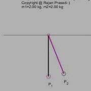 Simple Pendulum Collision Simulation Using Matalb