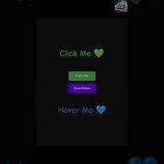 3D Button Hover Effects With Pure CSS No JavaScript Shorts