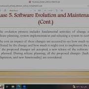 5 Software Evolution And Maintenance