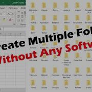 Create Multiple Folders At Once Using Batch File