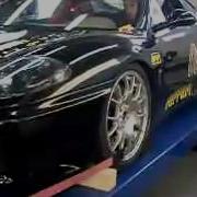 Ferrari 360 Dyno Exhaust Flames Pulling 2nd Thru 6th