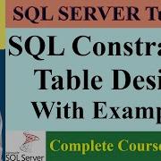SQL Server Complete Course 23 SQL Constraints Use SQL Contraints During Creation Of Table