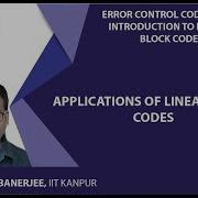 Applications Of Linear Block Codes