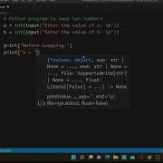 How To Swap Two Numbers In Python Shorts Coding Python