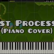 Geometry Dash Blast Processing Piano Cover