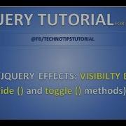 Part 13 Jquery Effects Visibility Effects Show Hide And Toggle Method